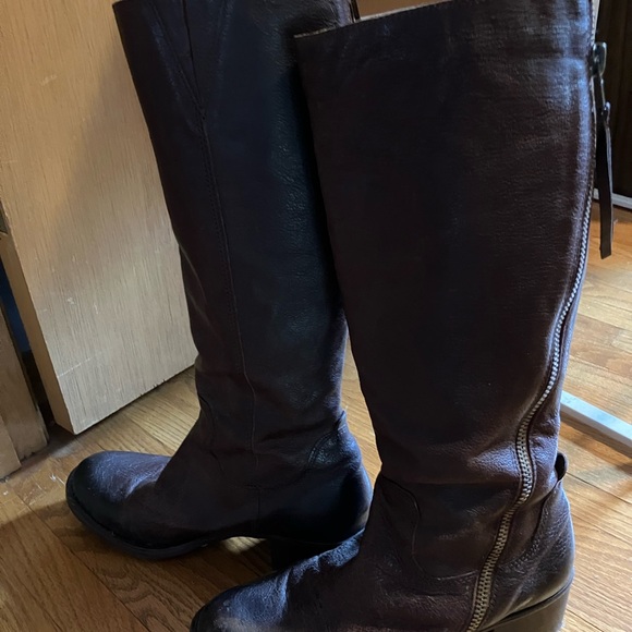 Lucky Brand genuine leather knee high boots size 9.5 - Picture 4 of 14